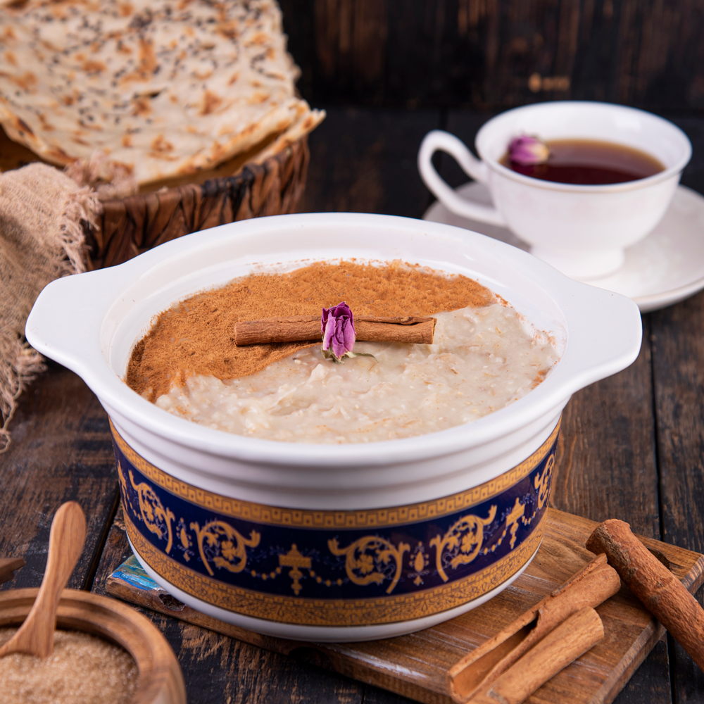 حلیم گندم و عدس-آش سرای نمونه