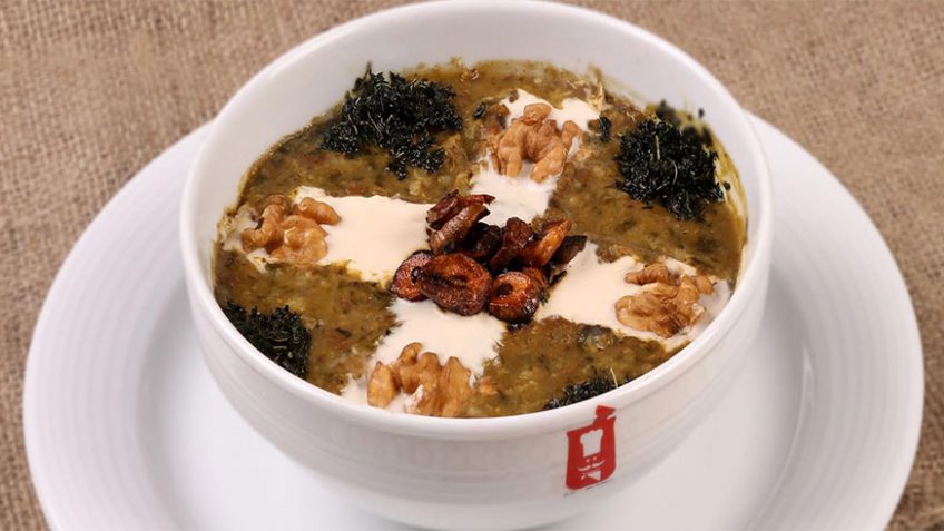 طرز تهیه آش شله قلمکار