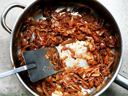 نحوه سرخ کردن پیاز