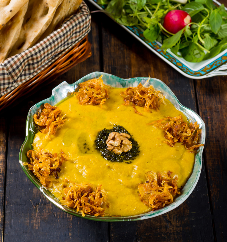 حلیم بادمجان-آش سرای نمونه