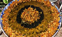 طرز تهیه آش شله قلمکار